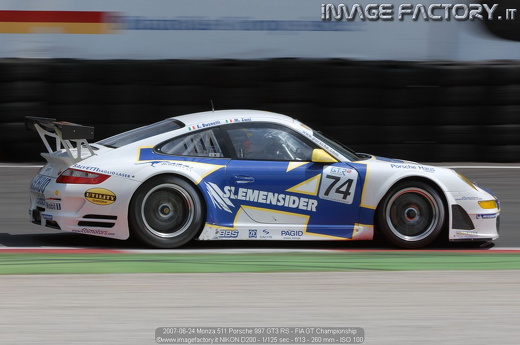 2007-06-24 Monza 511 Porsche 997 GT3 RS - FIA GT Championship